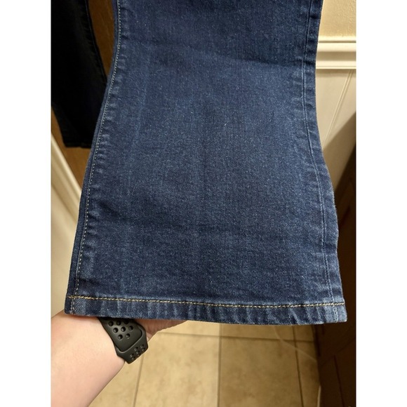 Boden Jeans Utility Flare Size US 20 Dark Wash High Rise Denim Quality EUC T0768 - Picture 4 of 10